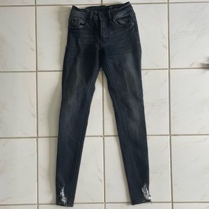 KanCan Jeggings - Black Denim size 23
